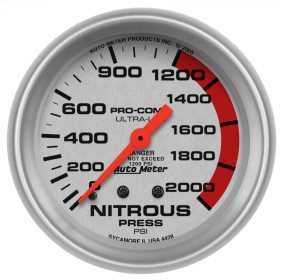 Ultra-Lite® Mechanical Nitrous Pressure Gauge 4428